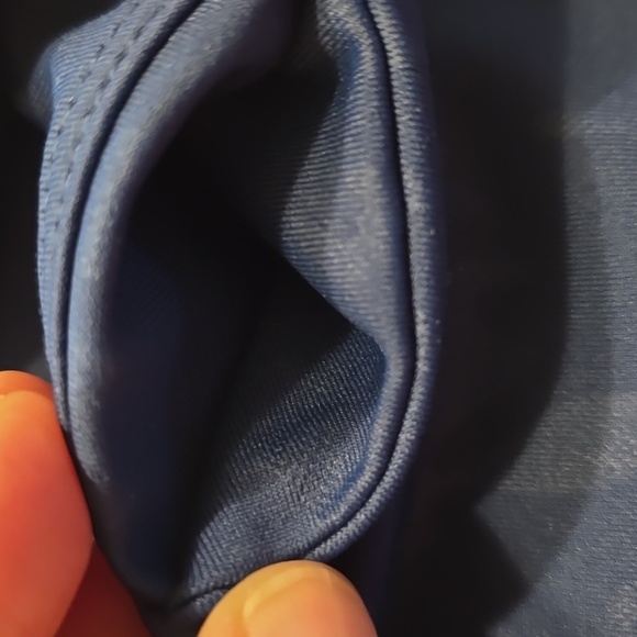 NWOT Zyia Active Blue Camo Light N Tight Capri Leggings Size 8-10 Activewear - Picture 12 of 12